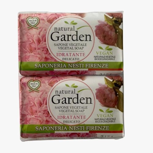 Pack Sabonete Em Barra Nesti Dante Natural Garden Hidratante 125g 2 Unidades