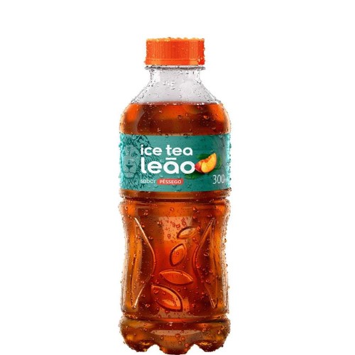 Chá Gelado Ice Tea Fuze Leão Pêssego 300ml