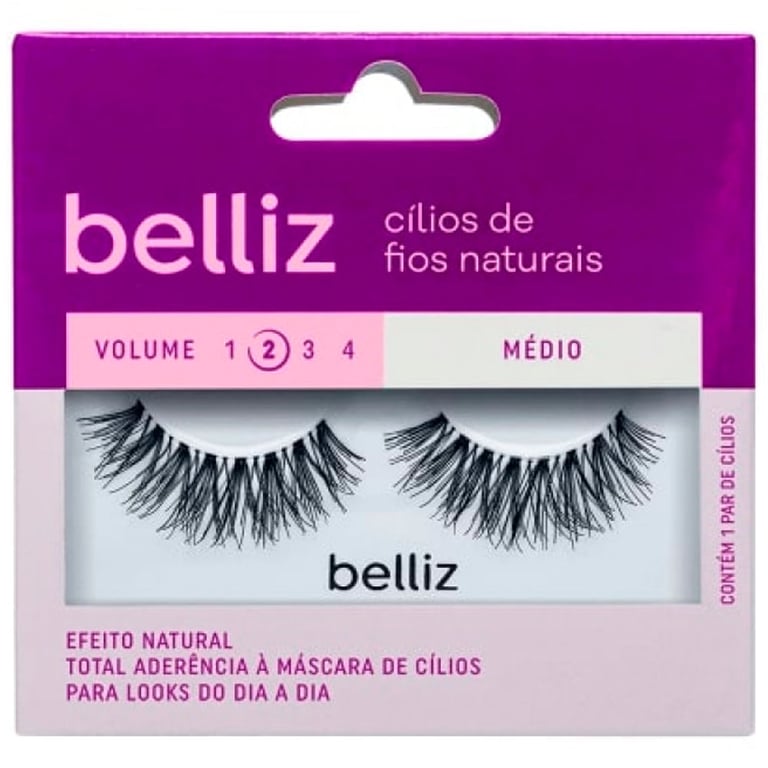 Cílios Postiços Belliz Hair Line 120