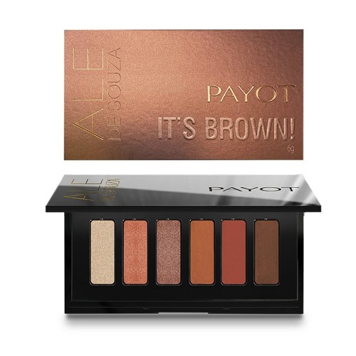 Paleta de Sombras Payot Its Brown ! Ale de Souza 6g