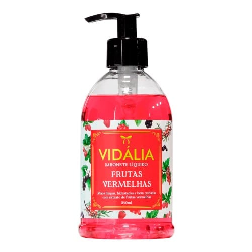 Sabonete Líquido Vidalia Frutas Vermelhas 340ml