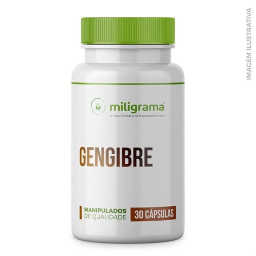 Gengibre 400mg 30 Cápsulas