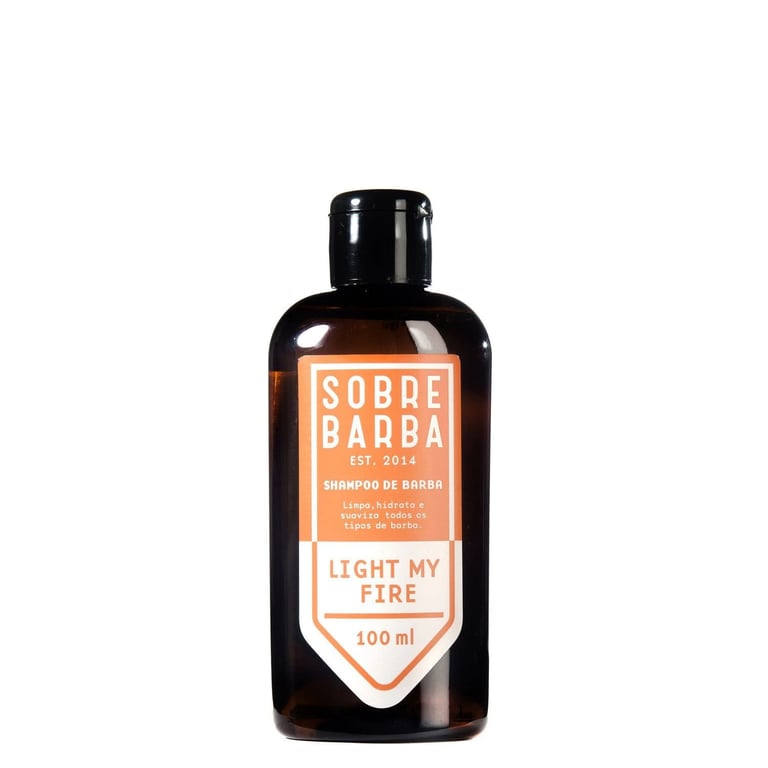 Shampoo de Barba Sobrebarba Light My Fire com 100ml