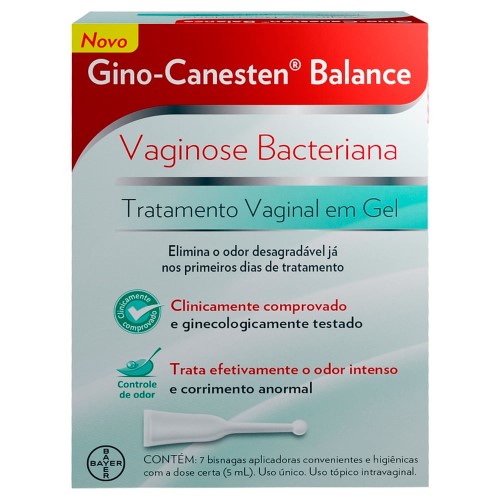 Gino Canesten Balance 7 Bisnagas Preechidas Com 5ml