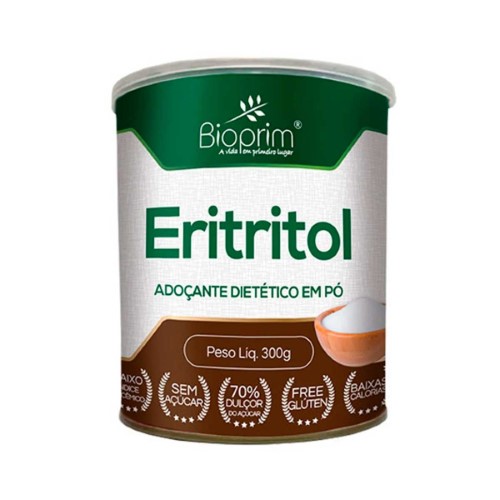 Adoçante Dietético em Pó Bioprim Eritritol com 300g