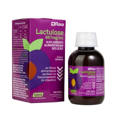 Regulador Intestinal Lactulose Raia Ameixa 120ml