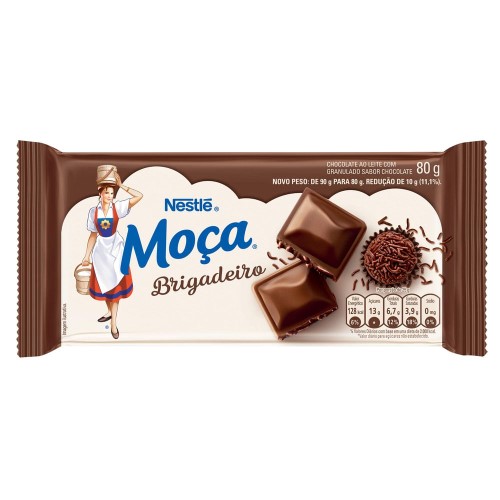 Chocolate Nestlé Moça Brigadeiro 80g