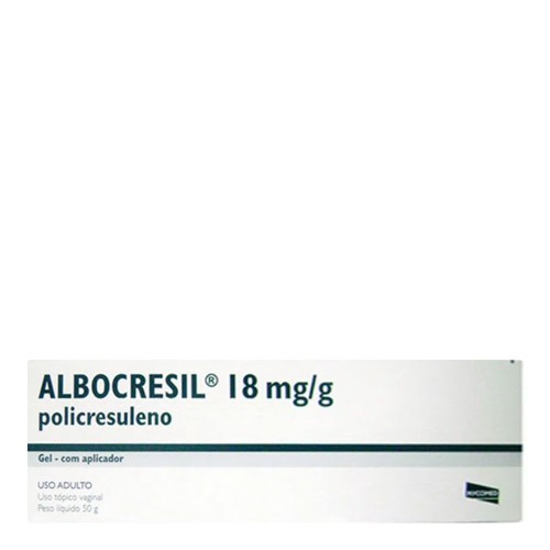 Albocresil 18mg/g Gel com 50g Takeda