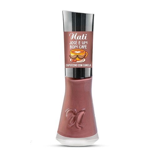 Esmalte Nati Coleção José e Um Bom Café Cor Capuccino com Canela 8ml