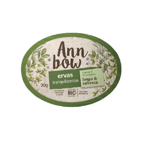 Sabonete Glicerina Ann Bow Ervas 90g