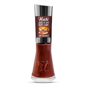 Esmalte Nati Coleção José e Um Bom Café Cor Café com Avelã com 8ml