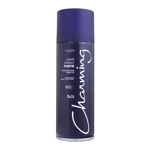 Spray Fixador Charming Jato Seco Fixação Forte com 200ml