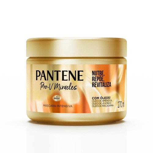 Máscara Intensiva Pantene Pro-V Miracles Nutre com 270ml