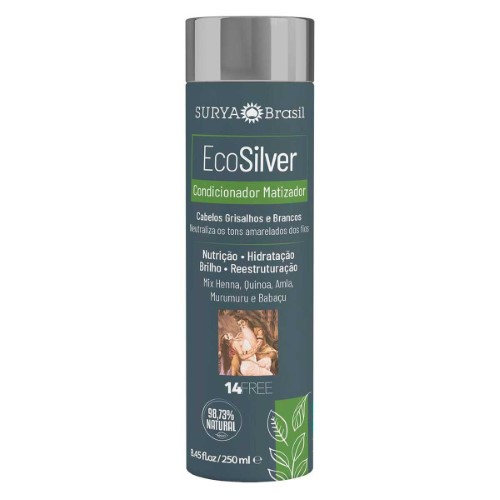 Condicionador Surya Brasil Matizador Ecosilver 250ml