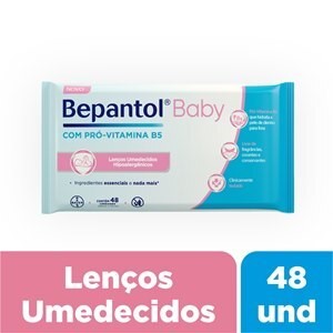 Bepantol Baby Lenços Umedecidos com 48 unidades