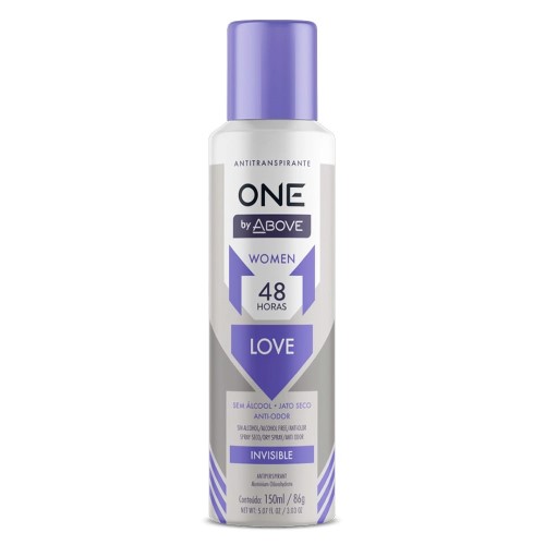 Desodorante One Above Love Women 48h 150ml