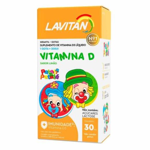 Lavitan Vitamina D 200UI com 30ml