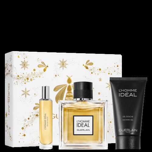 Guerlain Lomme Idéal Kit – Perfume Masculino EDT + Gel de Banho + Travel Size