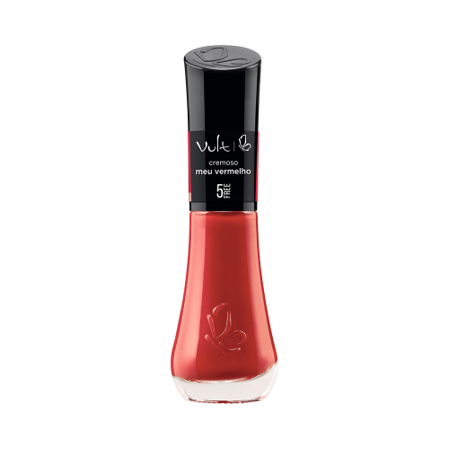 Esmalte Cremoso Vult 5free Meu Vermelho 8ml