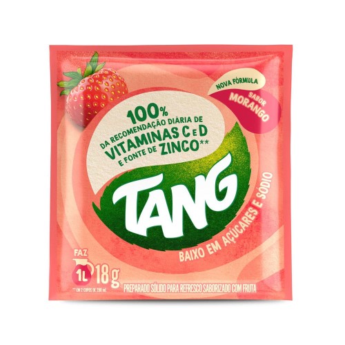 Suco em Pó Tang Morango 18g