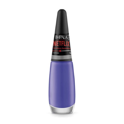 Esmalte Impala Netflix Novelesco, Escandaloso Cremoso com 7,5ml