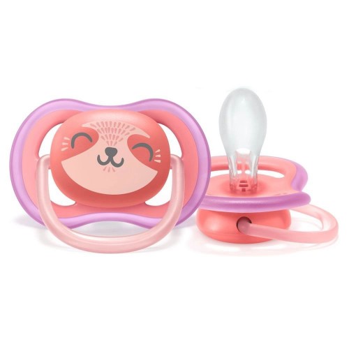 Chupeta Philips Avent Ultra Air Maiores de 18 Meses Rosa com 1 unidade