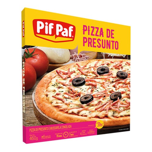 Pizza de Presunto Pif Paf 460g