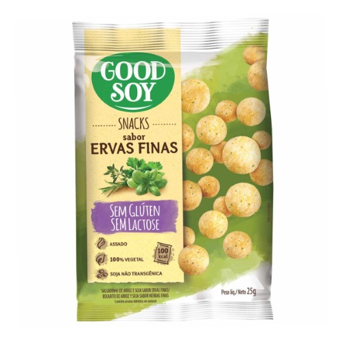 Snacks Goodsoy Ervas Finas 25g