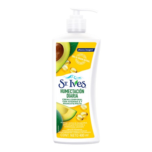 Loção Hidratante Corporal St Ives Hydrating Vitamin E and A 200ml