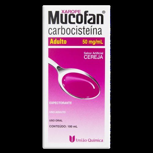 Mucofan 250mg/5ml Xarope Adulto com 100ml