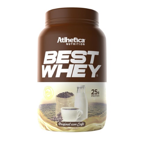 Best Whey Atlhetica Nutrition Original com Café 900g