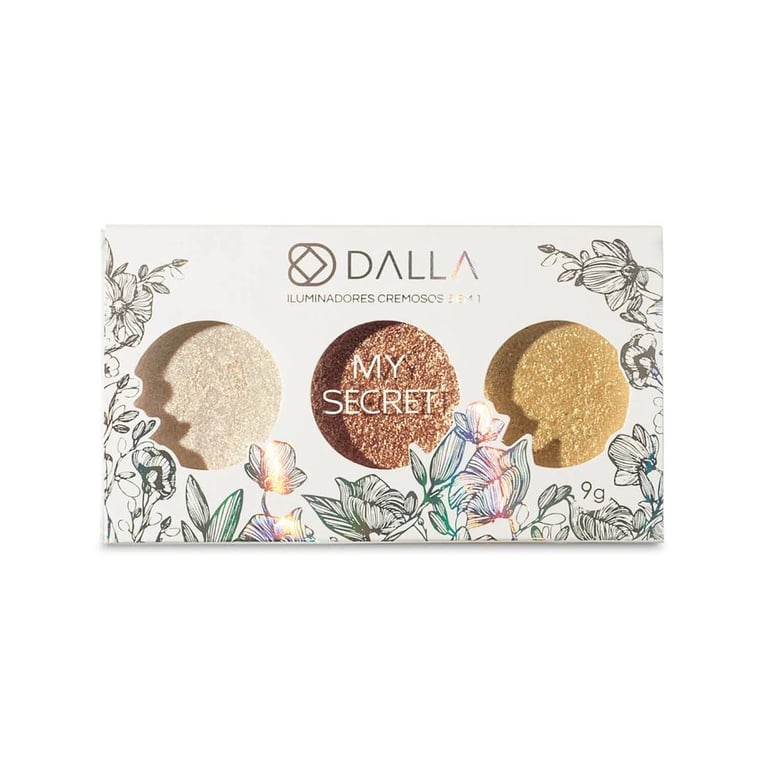 My Secret 5 em 1 - Paleta de Iluminador 9g