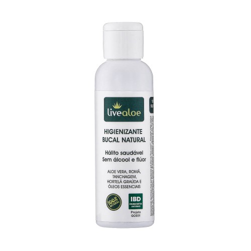 Enxaguante Bucal Natural 60ml – Livealoe