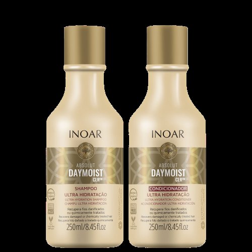 Inoar Absolut Daymoist CLR Kit - Shampoo + Condicionador