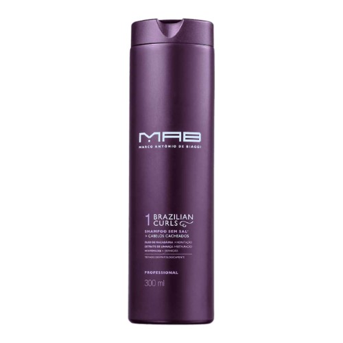 Shampoo MAB Brazilian Curls com 300ml