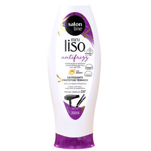 Desfrizante Protetor Térmico Salon Line Meu Liso Antifrizz 200ml