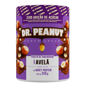 Pasta de Amendoim Dr Peanut Avelã Zero Açúcar e Glúten 250g