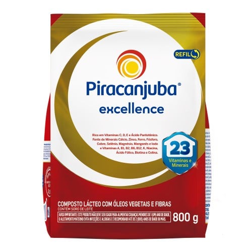 Composto Lácteo Piracanjuba Excellence Pouch 800g