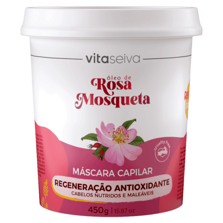 Máscara Capilar Vita Seiva Óleo de Rosa Mosqueta 450g