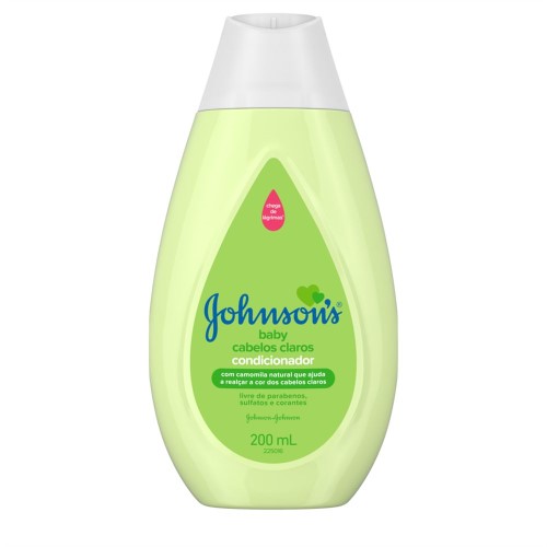 Condicionador Johnsons Baby Cabelos Claros 200ml