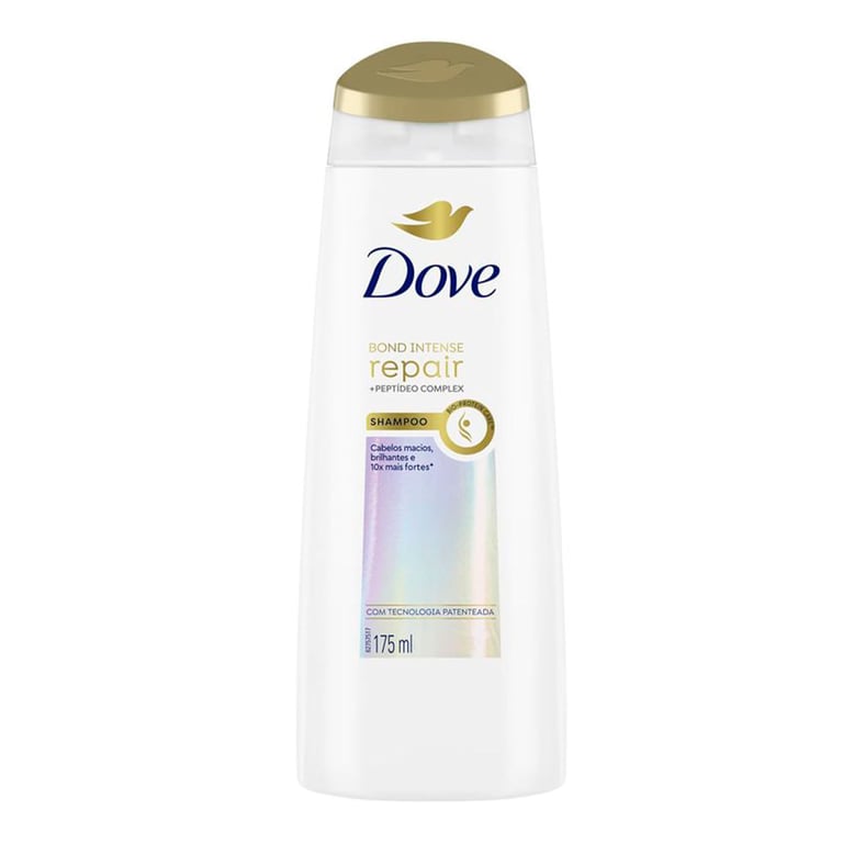 Shampoo Peptídeo Complex Dove Bond Intense Repair Frasco 175ml