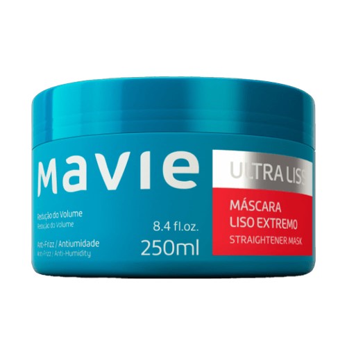 Máscara Capilar Mavie Vegano Ultra Liss 250ml