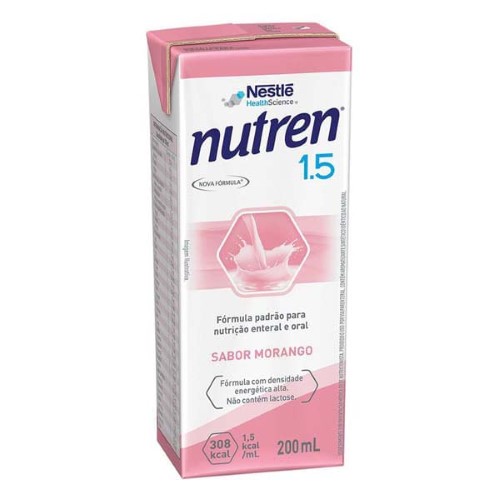 Nutren 1.5 Morango Nestlé 200Ml