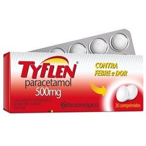 Tyflen 500mg 20 Comprimidos