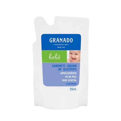 Sabonete Granado Líquido Bebê Lavanda Refil 250ml