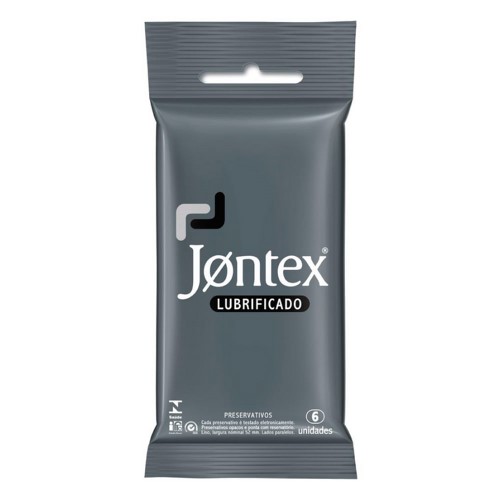 Preservativo Jontex Lubrificado 6 Unidades