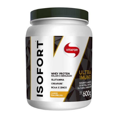 Whey Protein Vitafor Isofort Ultra Imuno Baunilha 600g