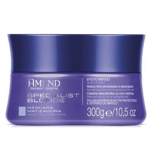 Máscara Reconstrutora Amend Specialist Blonde 300g