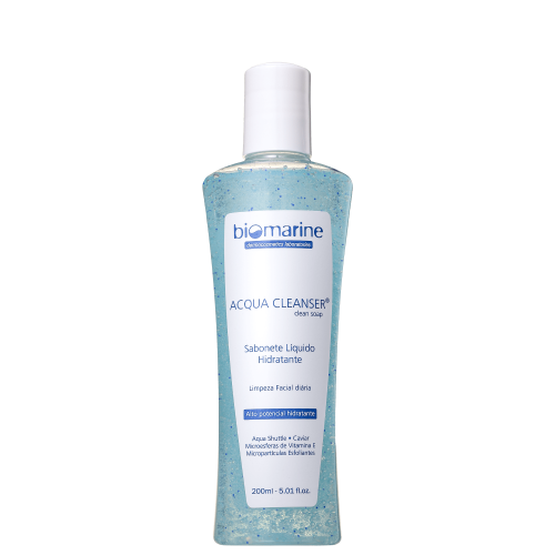 Biomarine Sabonete Líquido Acqua Cleanser Esfoliante Hidratante 200ml