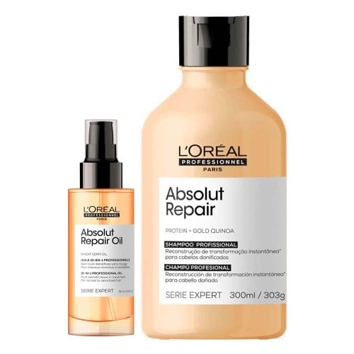 L`oréal Professionnel Absolut Repair Kit Shampoo + Óleo